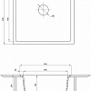 Кухонная мойка Deante Corda Flush ZQA G10F (графитовый металлик)