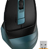 Мышь A4Tech Fstyler FB35CS (черный/темно-зеленый)