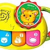 Интерактивная игрушка Азбукварик Котёнок Пианино Чудесенка 4680019283869