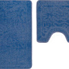 Набор ковриков Shahintex РР 60x100/60x50 003 S (синий 56)