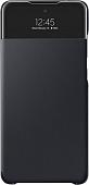 Чехол Samsung S View Wallet Cover для Samsung Galaxy A72 (черный)