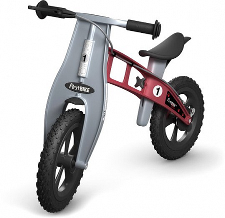 Беговел FirstBIKE Cross с тормозом (красный)