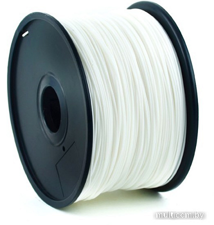 Пластик Gembird PLA 3 мм 1000 г (белый)