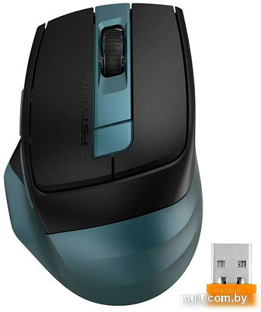 Мышь A4Tech Fstyler FB35CS (черный/темно-зеленый)