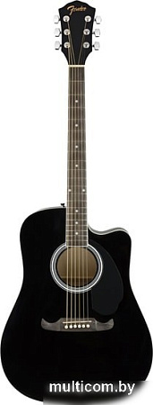 Электроакустическая гитара Fender FA-125CE Dreadnought Black
