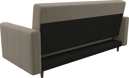 Диван Mebelico Вест 108718 (микровельвет, бежевый)