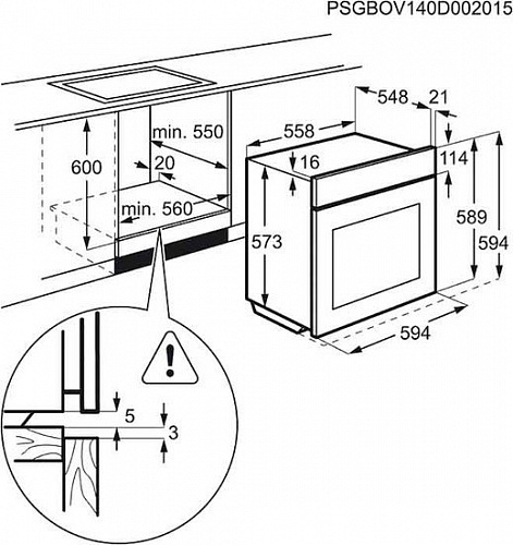 Духовой шкаф Electrolux OPEA2350C