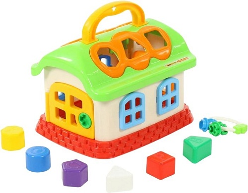 Сортер Полесье Сказочный домик (в сеточке)