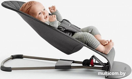 Шезлонг BabyBjorn Bouncer Bliss (песочный серый)