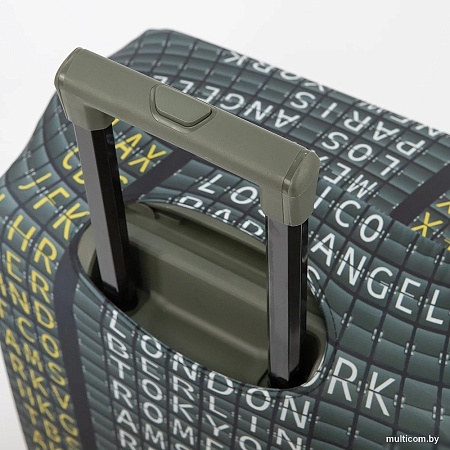 Чехол для чемодана Grott 210-LCS292-M-DCL (серый)