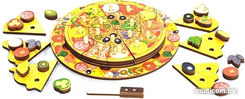 Мозаика/пазл Нескучные игры Пицца 7918