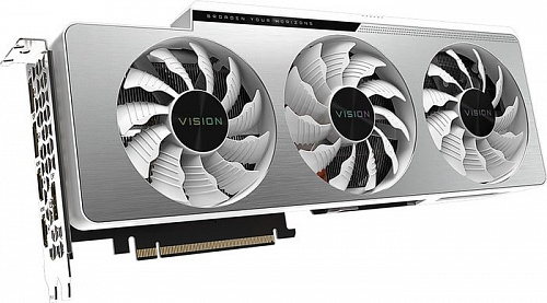 Видеокарта Gigabyte GeForce RTX 3080 Vision OC 10GB GDDR6X GV-N3080VISION OC-10GD