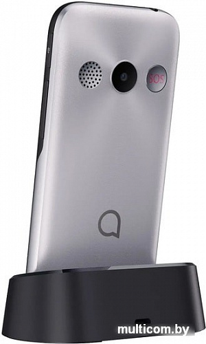 Мобильный телефон Alcatel 2019G (серебристый)