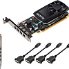 Видеокарта PNY Nvidia Quadro P1000 DVI 4GB GDDR5 VCQP1000DVIV2-PB