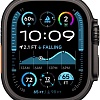 Умные часы Apple Watch Ultra 2 LTE 49 мм (титановый корпус, черный/черный, ремешок из эластомера)
