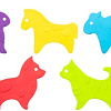 Комплект ковриков для купания Roxy Kids Animals RBM-010-CG (5 шт)