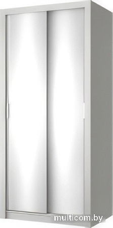 Шкаф распашной Anrex Milan 100 (серый)