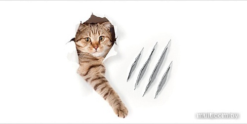 Корзина JoyArty Кот с царапиной gaba_31202