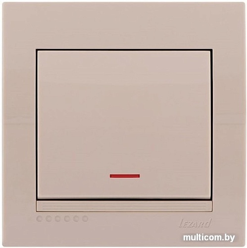 Выключатель Lezard Deriy 702-0303-111 (кремовый)