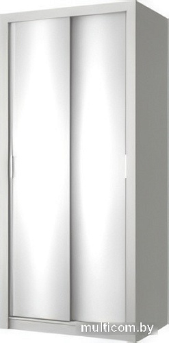 Шкаф распашной Anrex Milan 100 (серый)