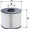 Топливный фильтр Filtron PE816/8