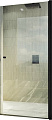 Душевая дверь MaybahGlass 198x60 MGD-797-6 (прозрачное стекло/черный)