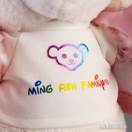 Классическая игрушка Milo Toys Little Friend Мишка в розовой курточке 9905633