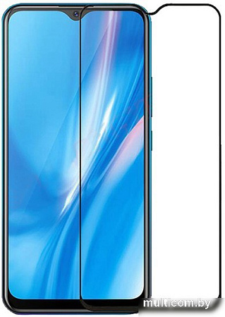 Защитное стекло Case 111D для Vivo Y19 (черный глянец)