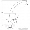 Смеситель G.Lauf ZOP4-B045KT (бронзовый)