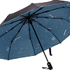 Зонт Rain Berry 734-23335.1 (черный/голубой)