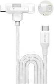 Кабель Momax DL56W 1-Link Flow Duo USB Type-C - Lightning/USB Type-C (1.5 м, белый)