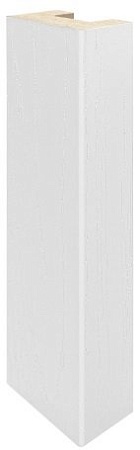 Интерьерная рейка Albico 2800x40x22 (белоснежное дерево)