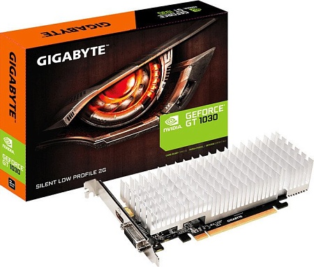 Видеокарта Gigabyte GeForce GT 1030 Silent Low Profile 2GB GDDR5 [GV-N1030SL-2GL]