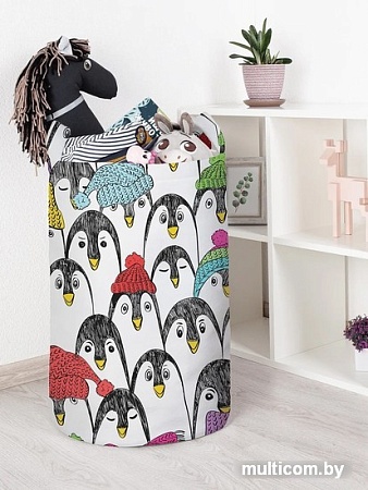 Корзина JoyArty Пингвиний холод toba_11875_L