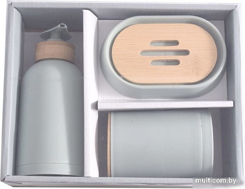 Набор аксессуаров для ванной Arya Rustic 8680943100689 (зеленый)