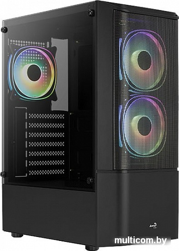 Корпус AeroCool Quantum Mesh Mesh-G-BK-V2