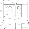 Кухонная мойка Omoikiri Akisame 78-2 IN-L