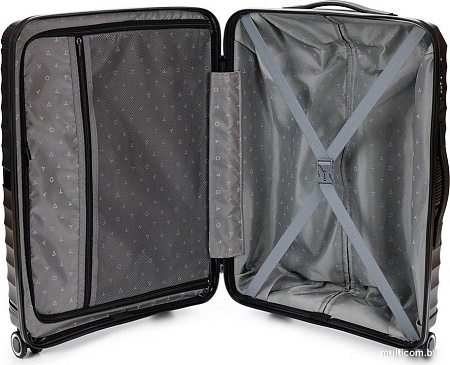 Комплект чемоданов Torber Nevo T2207 (черный)