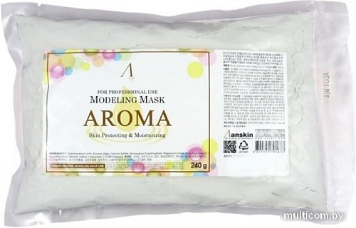 Косметика по уходу за лицом Anskin Маска альгинатная Aroma Modeling Mask 240 г