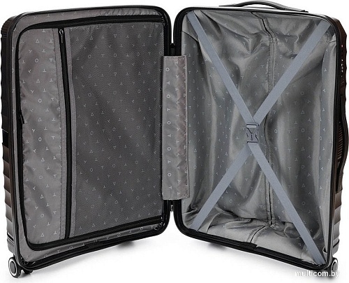 Комплект чемоданов Torber Nevo T2207 (черный)