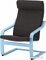 Стул-кресло Ikea Поэнг (березовый шпон/хилларед антрацит) 892.514.91