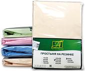 Постельное белье Альвитек Поплин однотонный на резинке 160x200x25 ПР-ПО-Р-160-БЕЖ (бежевый)