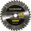 Пильный диск Hanskonner H9022-185-20/16-36