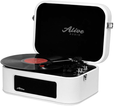 Виниловый проигрыватель Alive Audio Stories (белый)