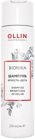 Шампунь Ollin Professional BioNika Яркость цвета 250 мл