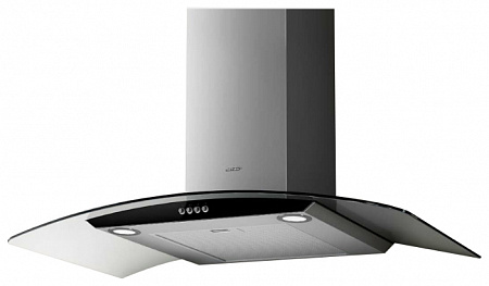 Каминная вытяжка Jetair Click PB 60 IX/BK