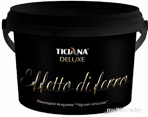 Ticiana Deluxe Effetto di Ferro 0.9 л (черный металлик)