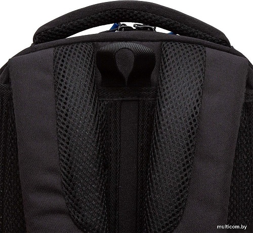 Школьный рюкзак Grizzly RB-452-3f (черный/синий)