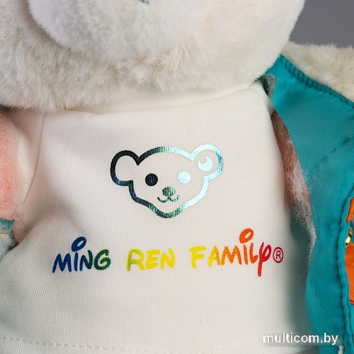 Классическая игрушка Milo Toys Little Friend Мишка в голубой курточке 9905634