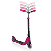 Самокат Globber Flow 125 Lights (розовый)